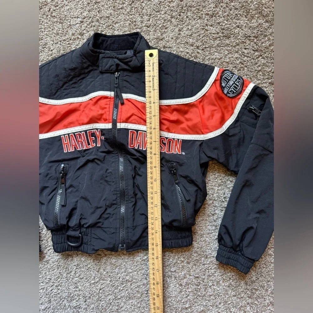 Harley Davidson Windbreaker bomber vintage jacket